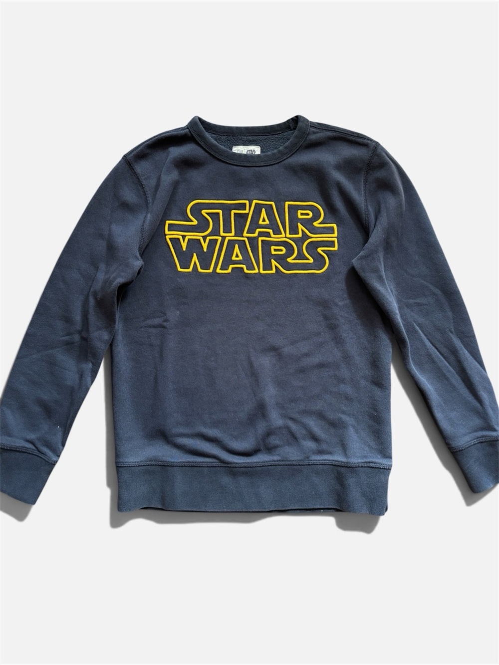 GAP Kids Star Wars Navy Embroidered Logo Sweatshirt | Size XXL